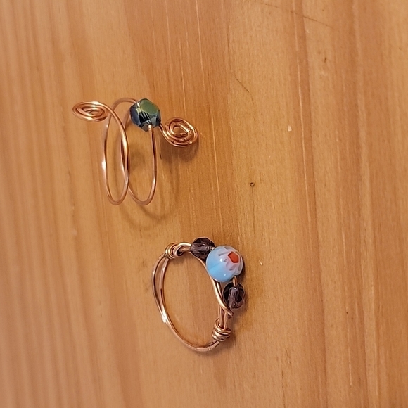 Free People Jewelry - Free People Adjustable Wire Rings